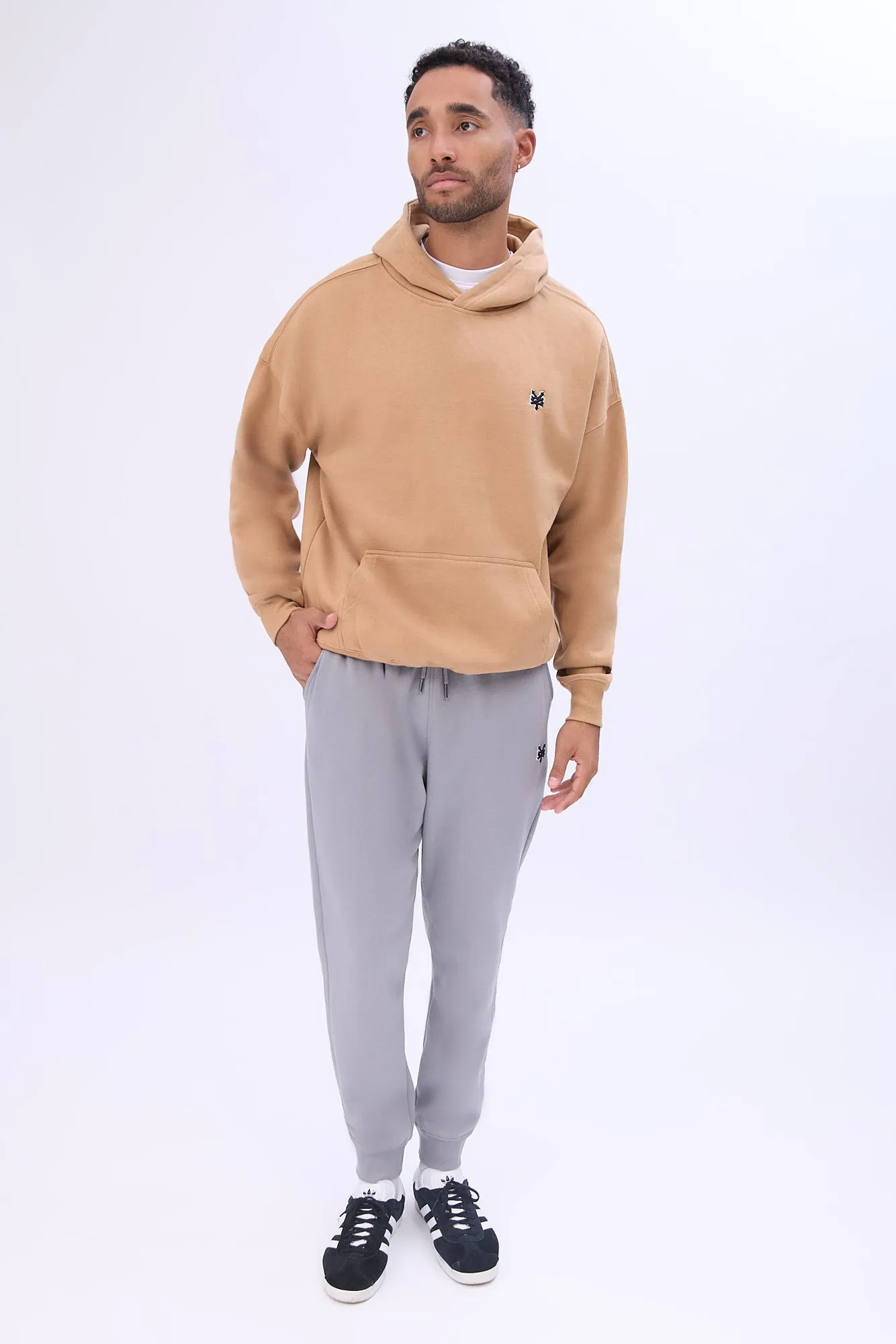 Zoo York Mens Embroidered Logo Hoodie