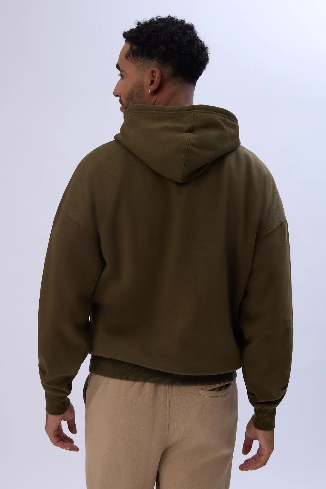 Zoo York Mens Embroidered Logo Hoodie