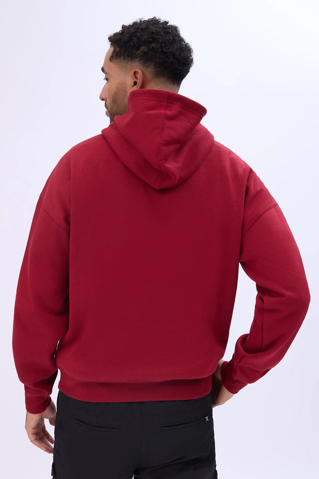 Zoo York Mens Embroidered Logo Hoodie