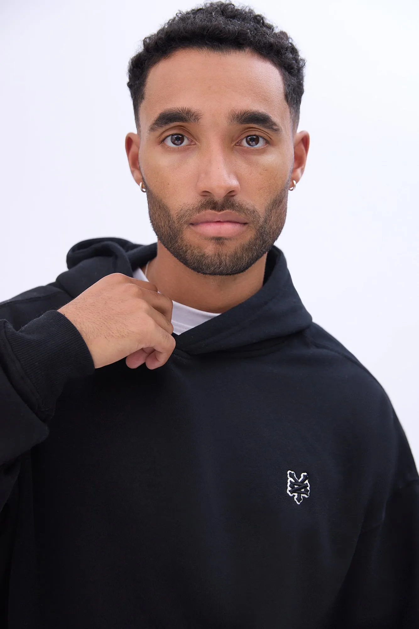 Zoo York Mens Embroidered Logo Hoodie