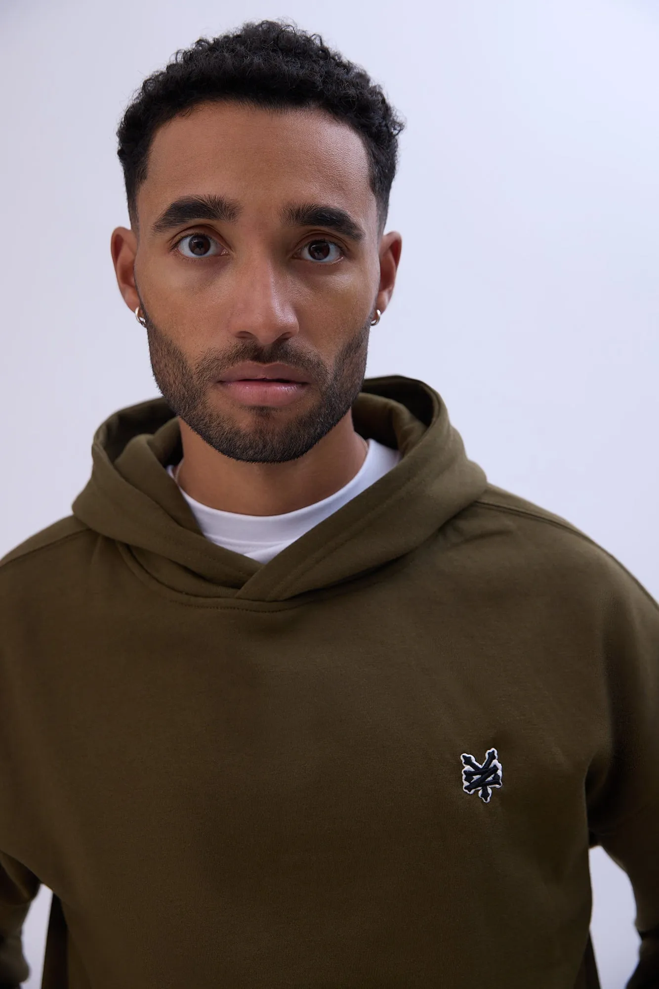 Zoo York Mens Embroidered Logo Hoodie