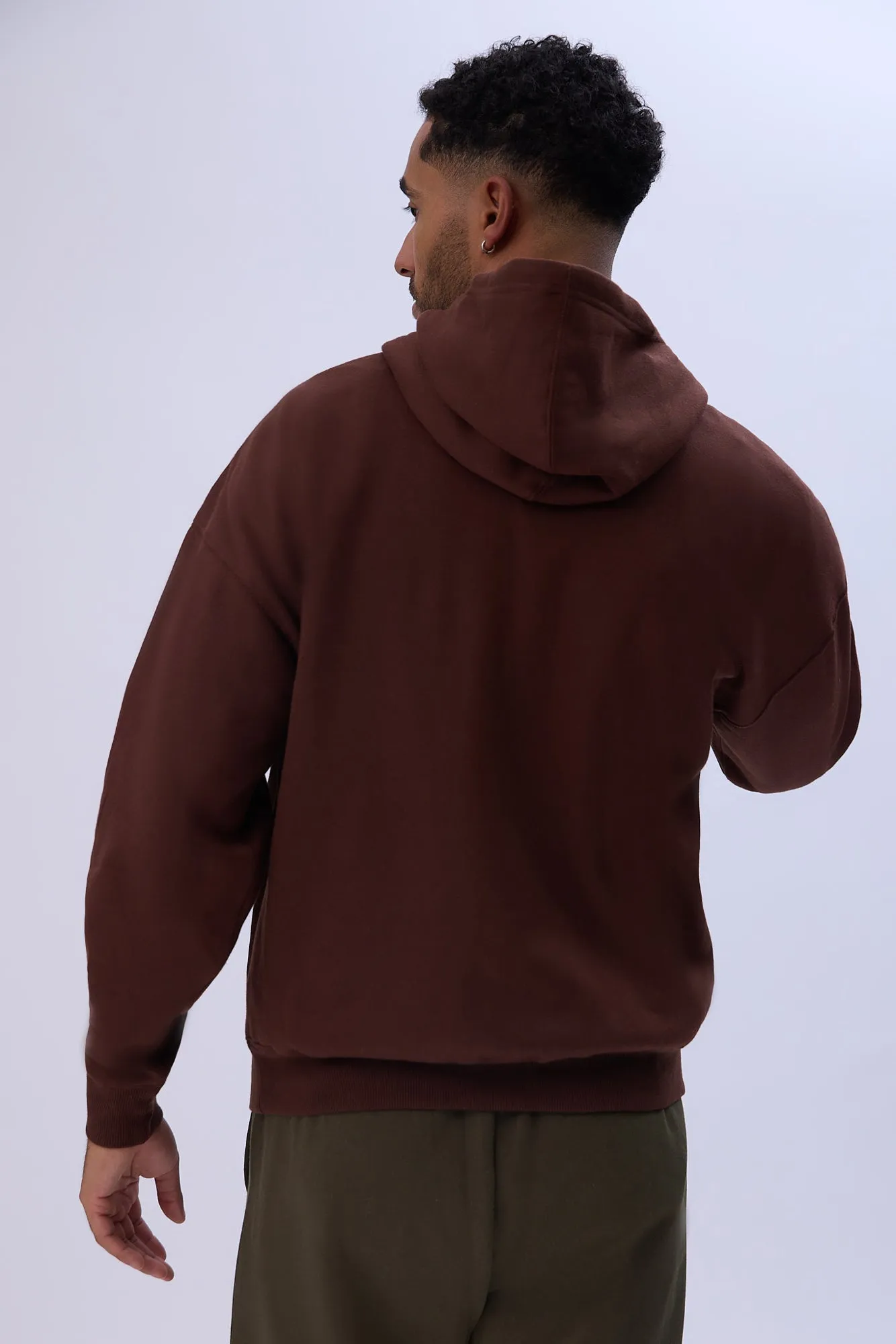Zoo York Mens Embroidered Logo Hoodie