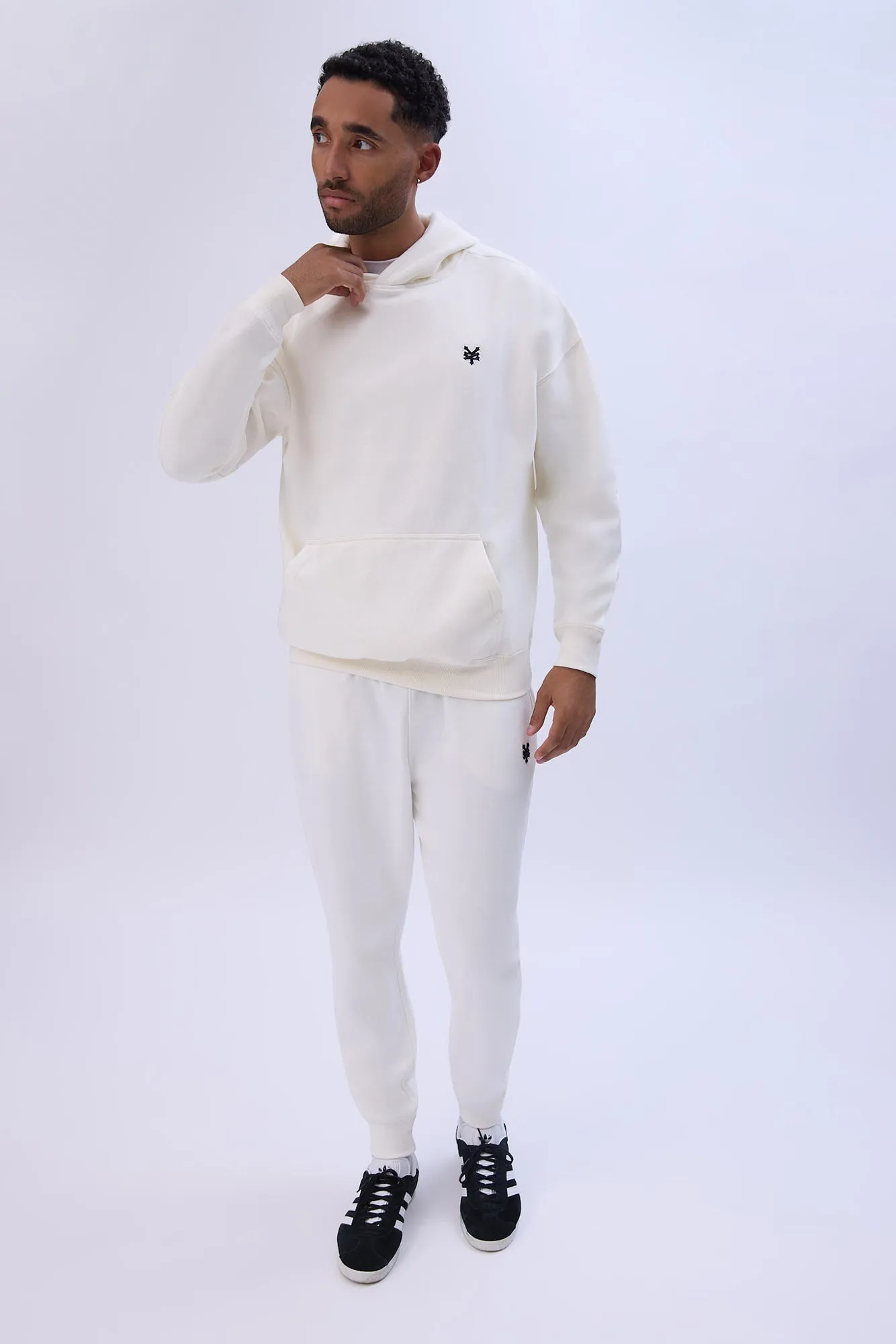 Zoo York Mens Embroidered Logo Hoodie