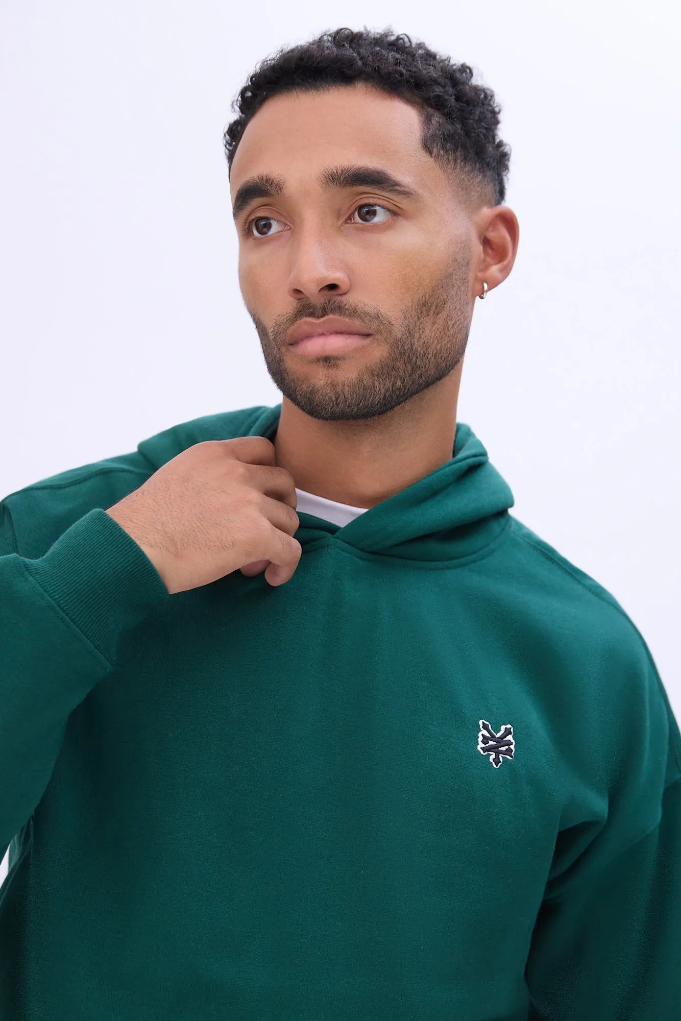 Zoo York Mens Embroidered Logo Hoodie