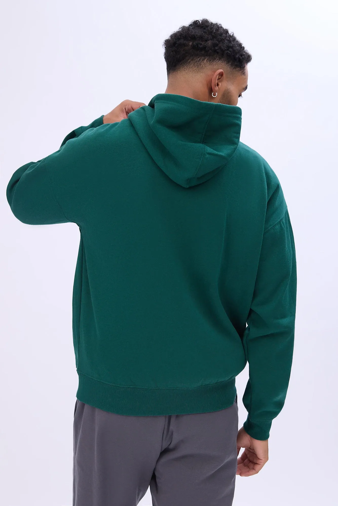 Zoo York Mens Embroidered Logo Hoodie