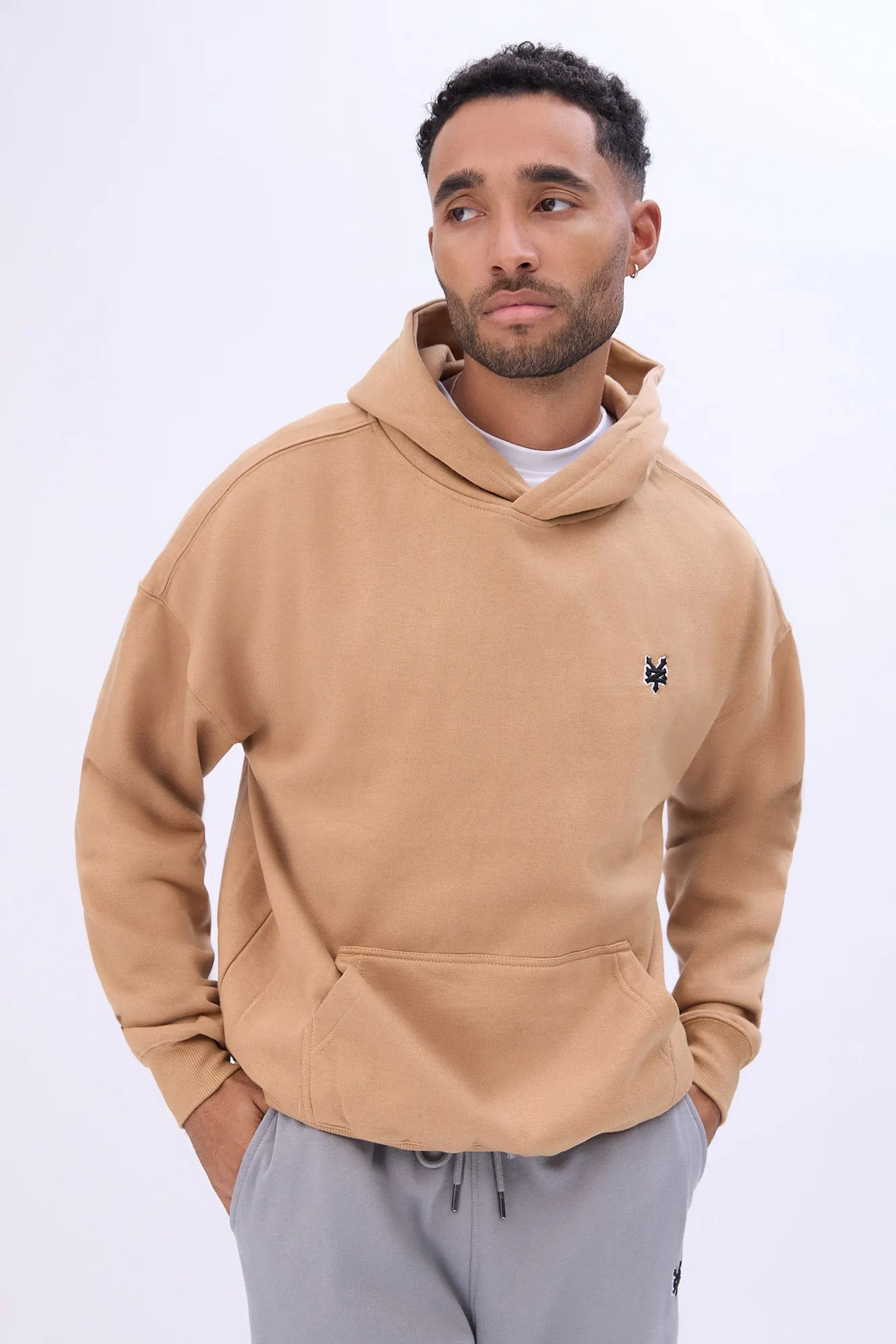 Zoo York Mens Embroidered Logo Hoodie