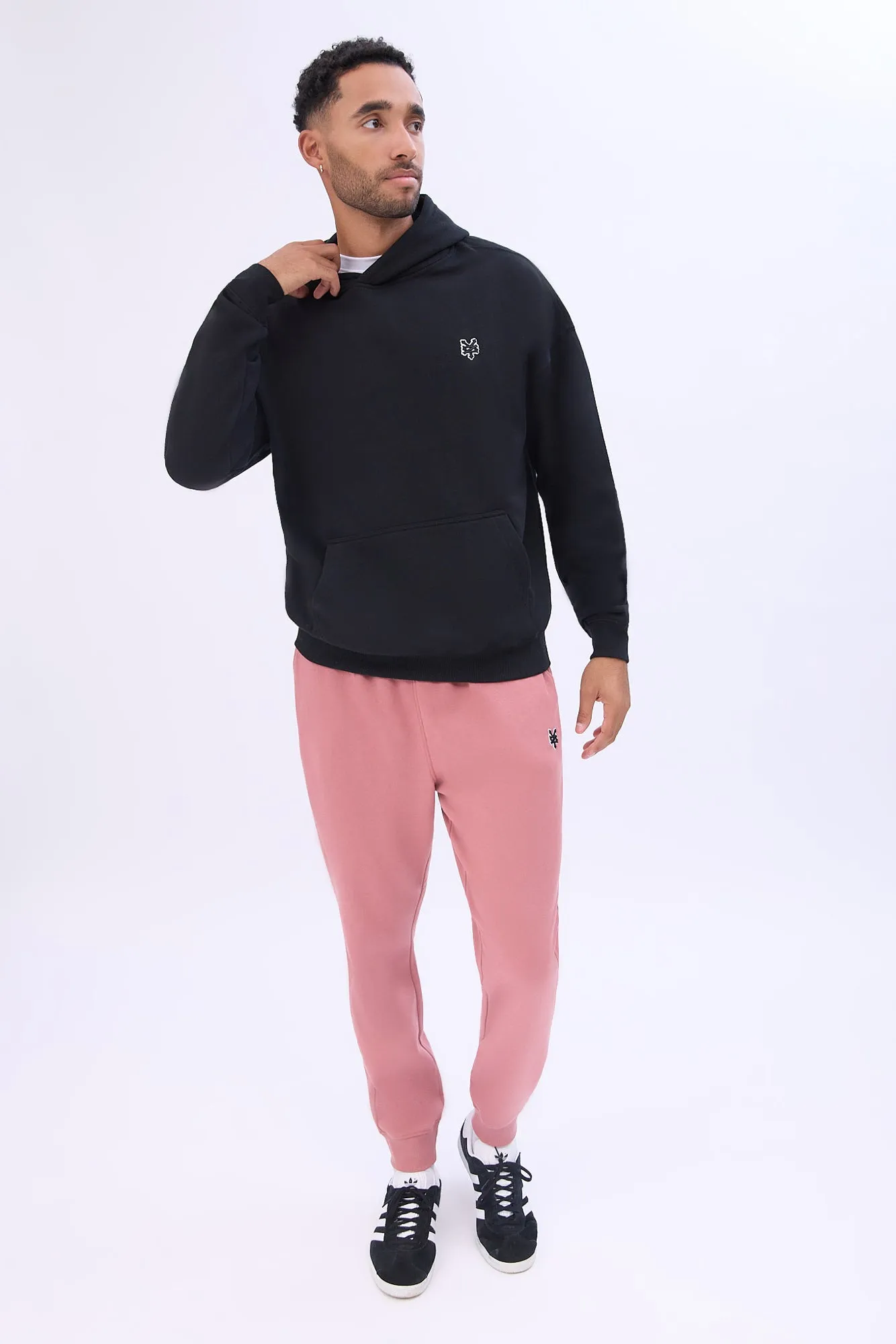 Zoo York Mens Embroidered Logo Hoodie