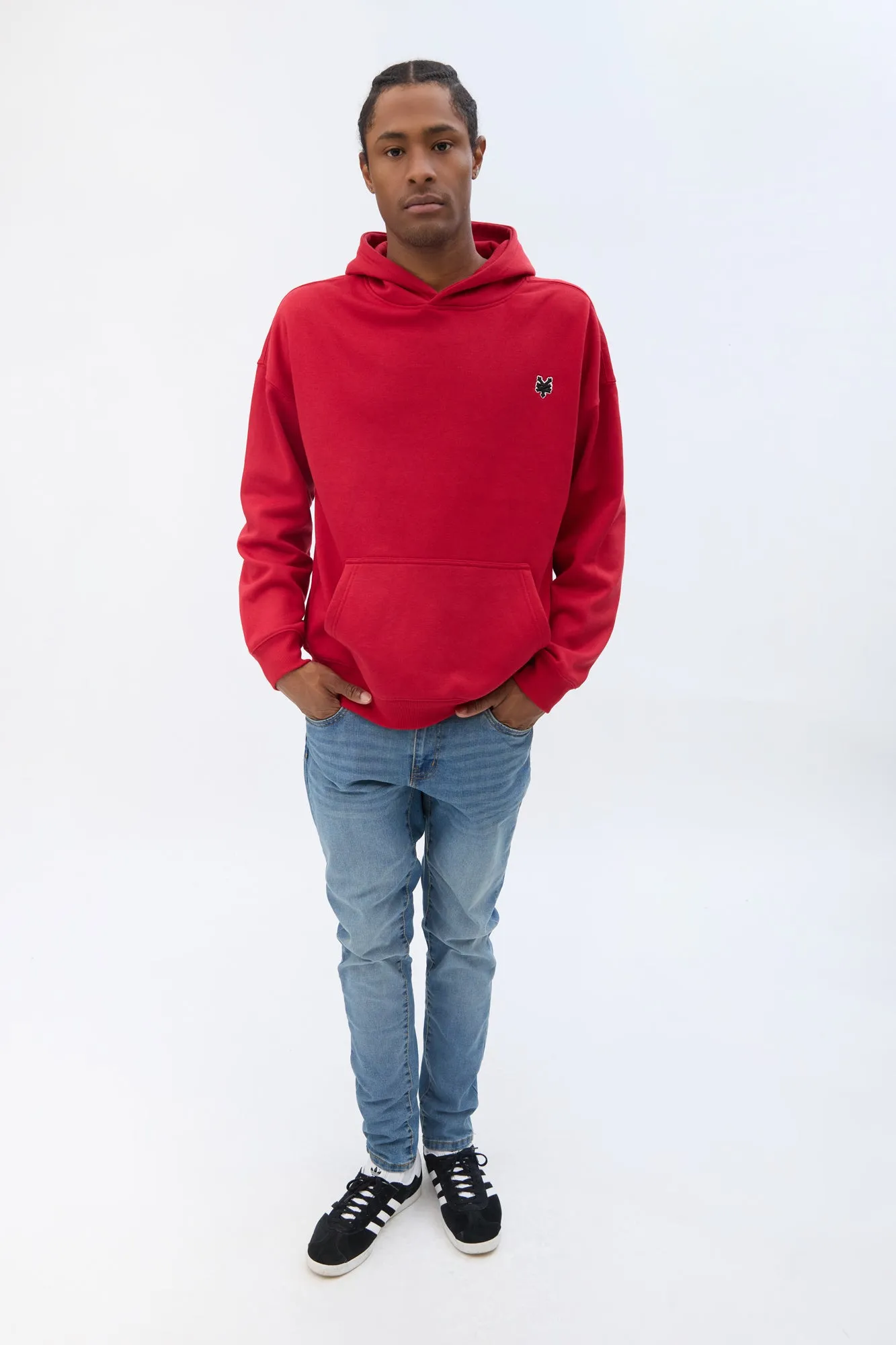 Zoo York Mens Solid Popover Hoodie