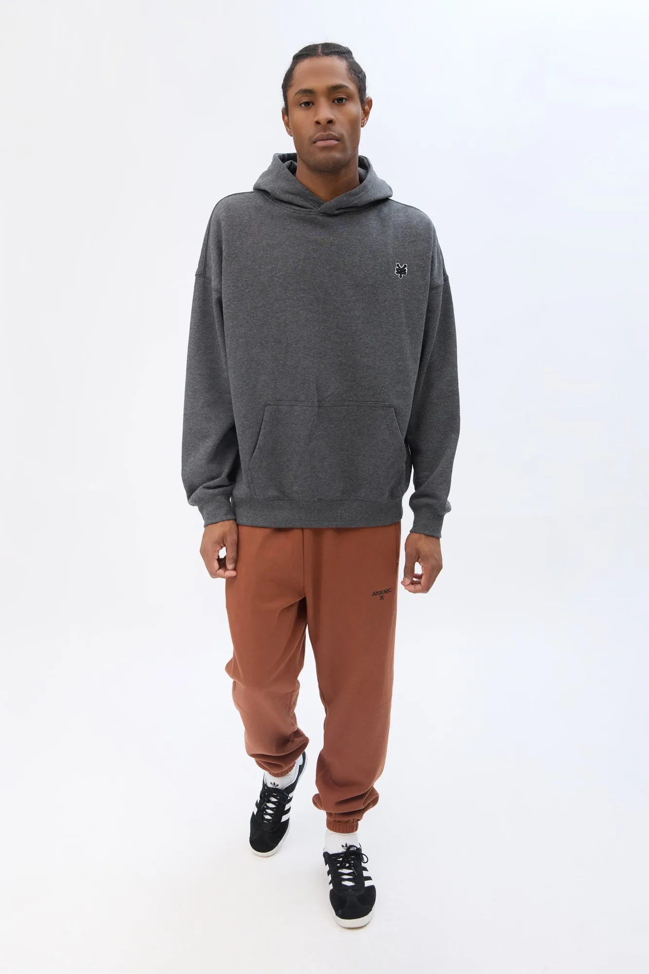Zoo York Mens Solid Popover Hoodie