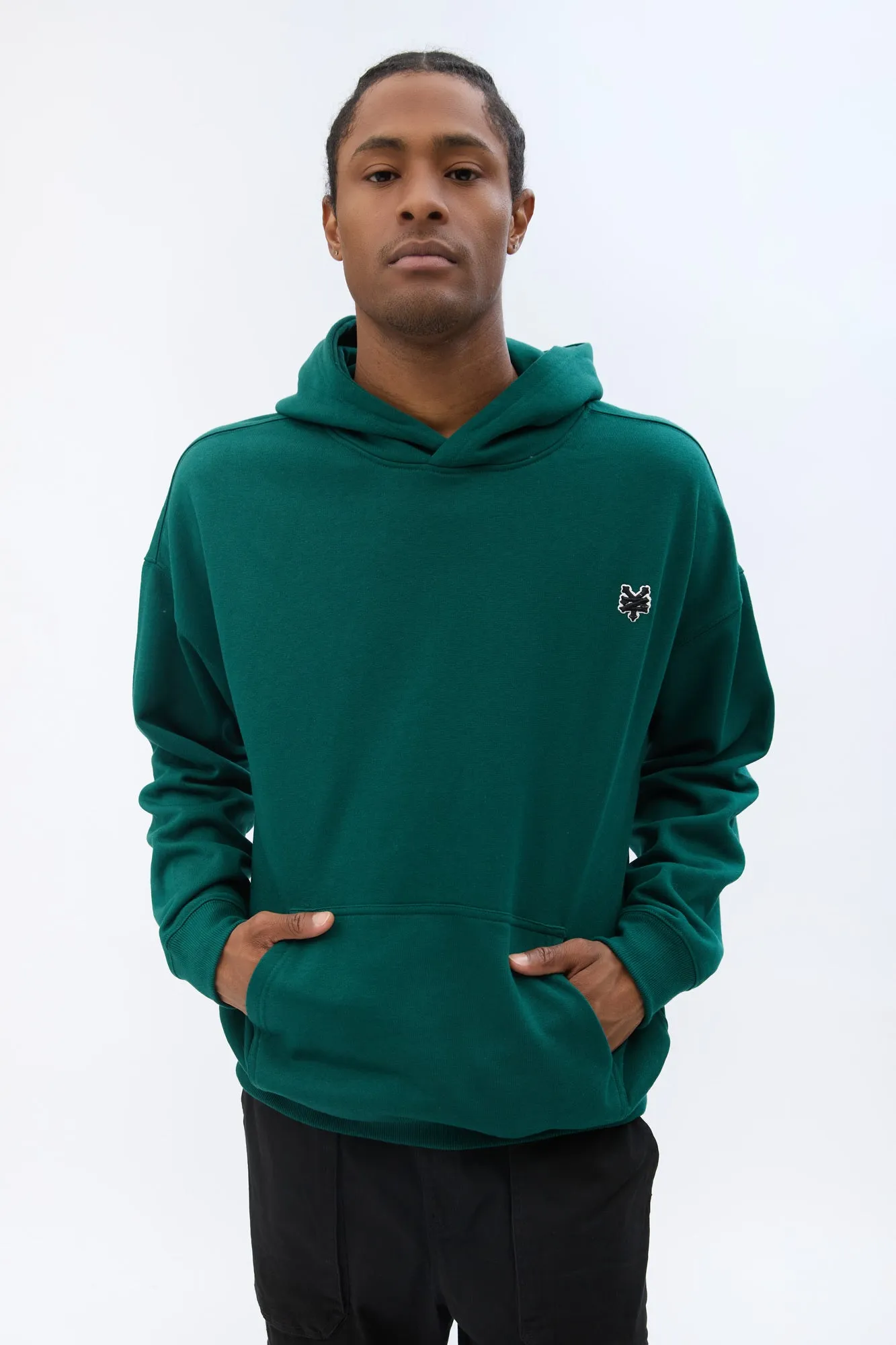 Zoo York Mens Solid Popover Hoodie