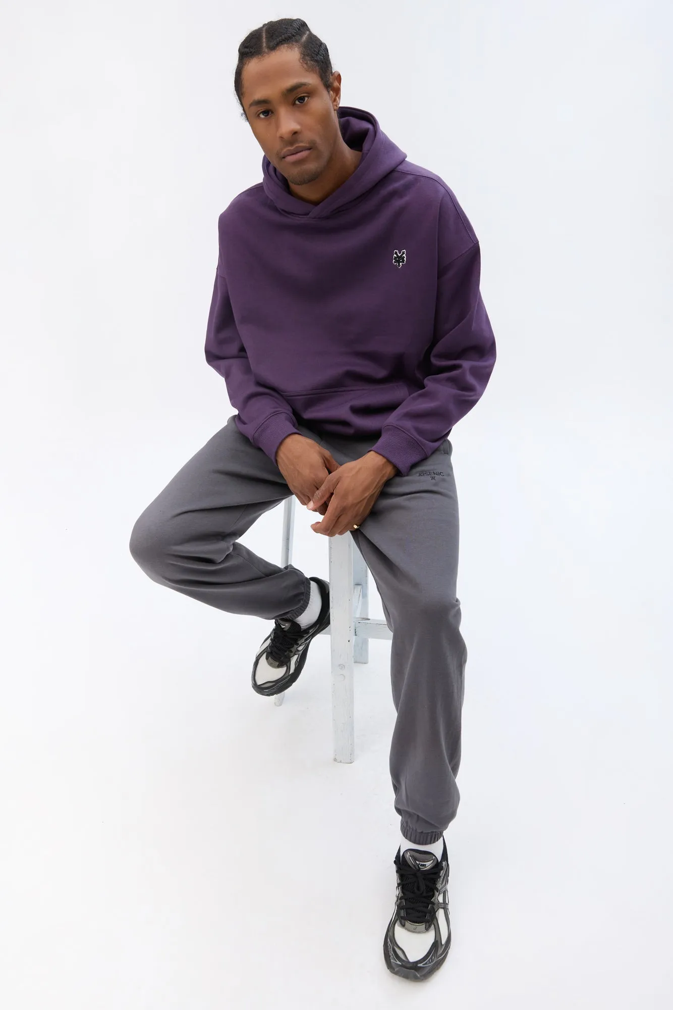 Zoo York Mens Solid Popover Hoodie