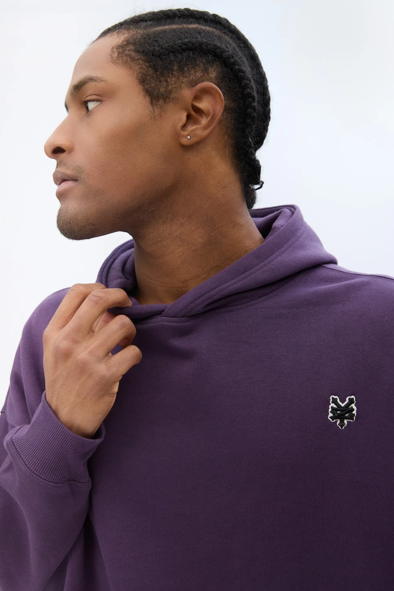 Zoo York Mens Solid Popover Hoodie