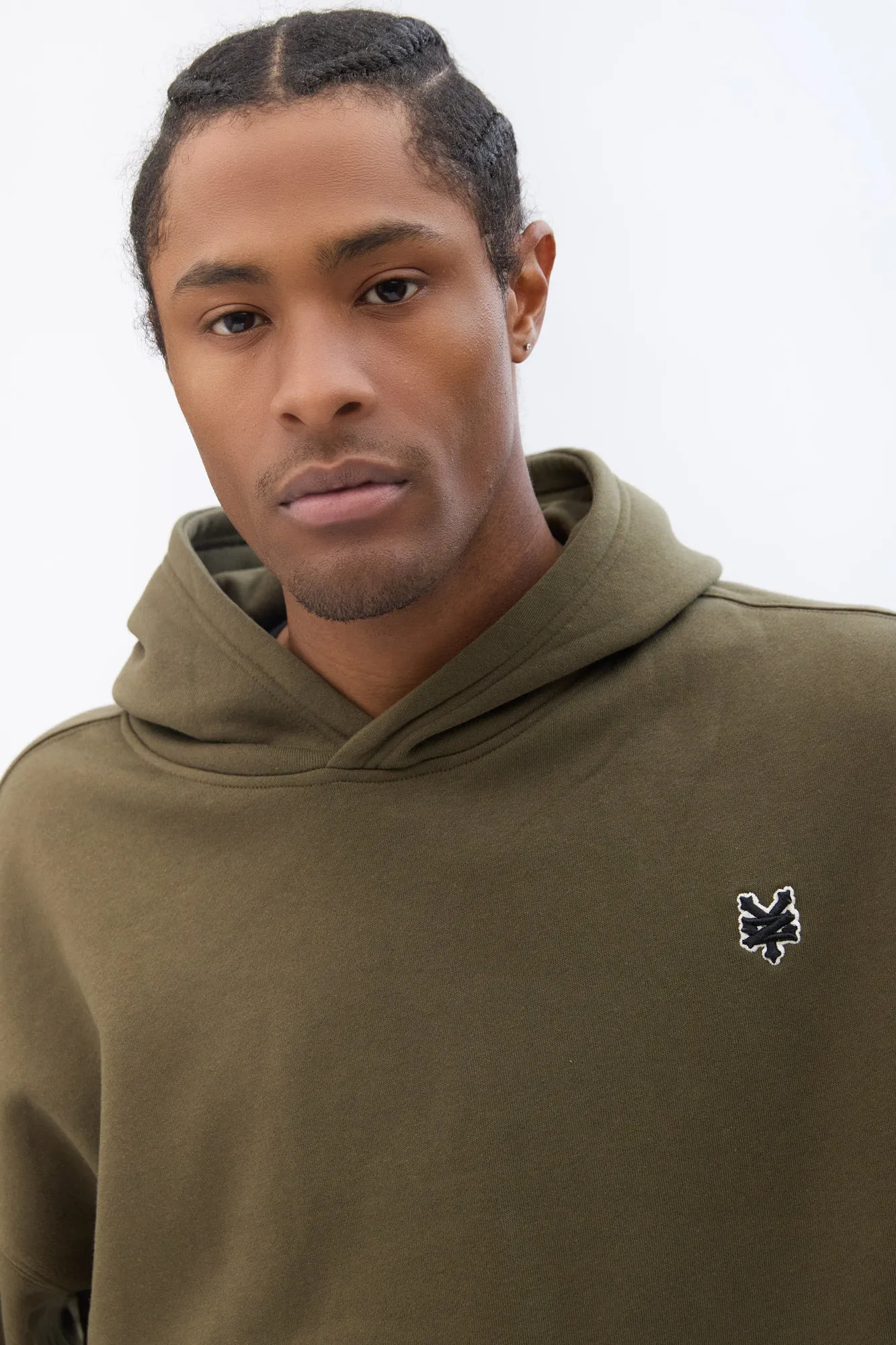 Zoo York Mens Solid Popover Hoodie
