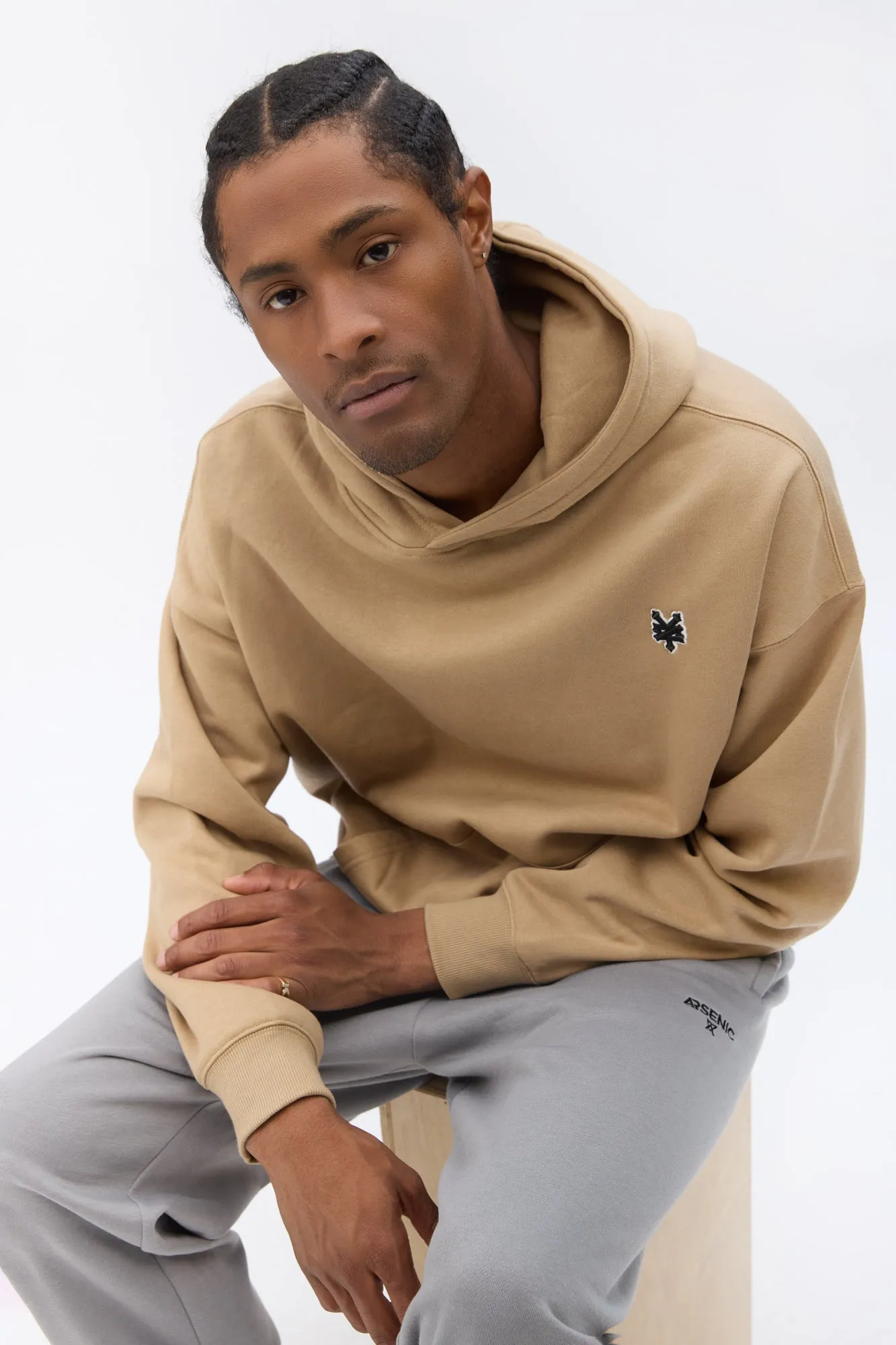 Zoo York Mens Solid Popover Hoodie