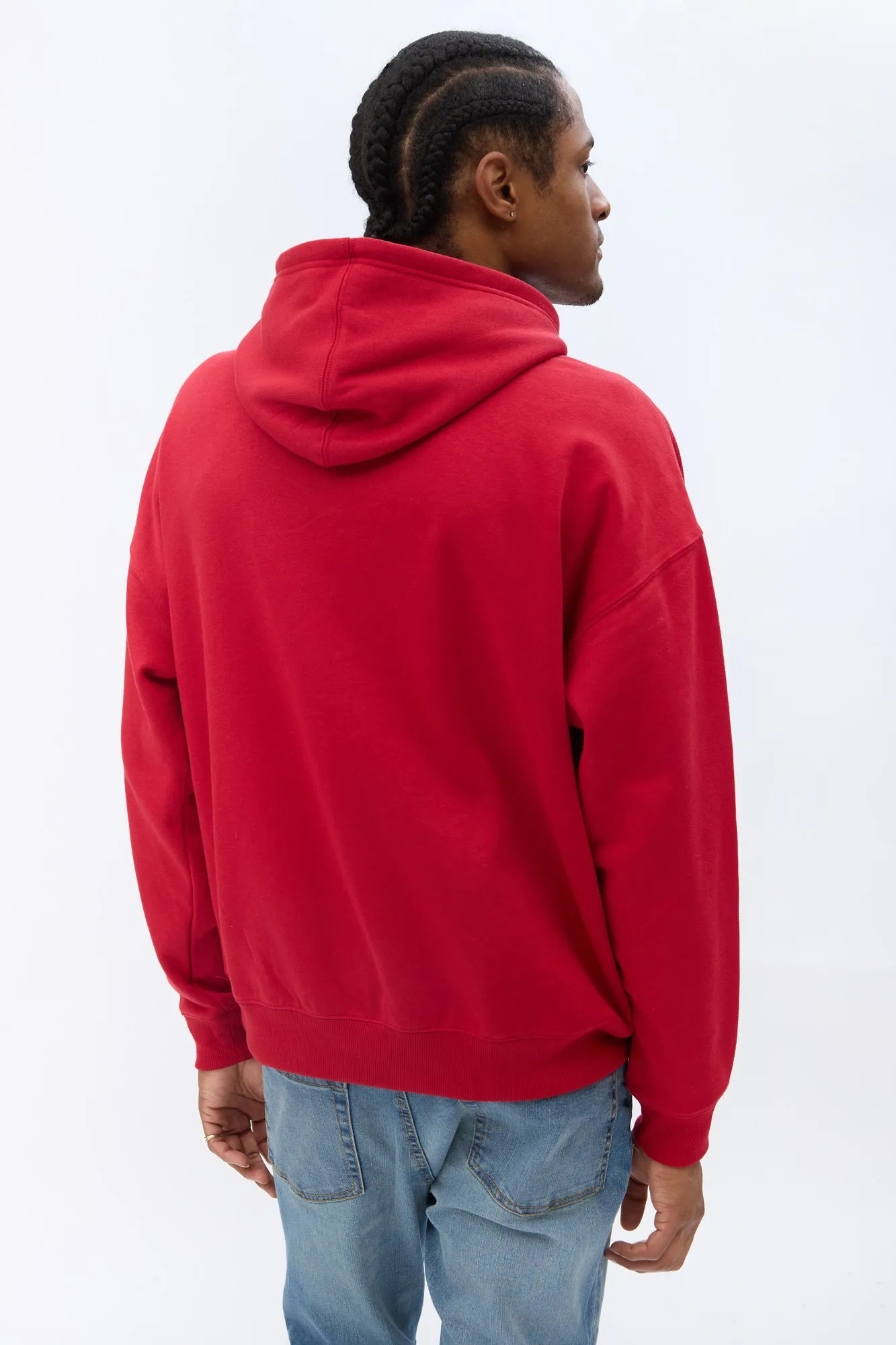Zoo York Mens Solid Popover Hoodie