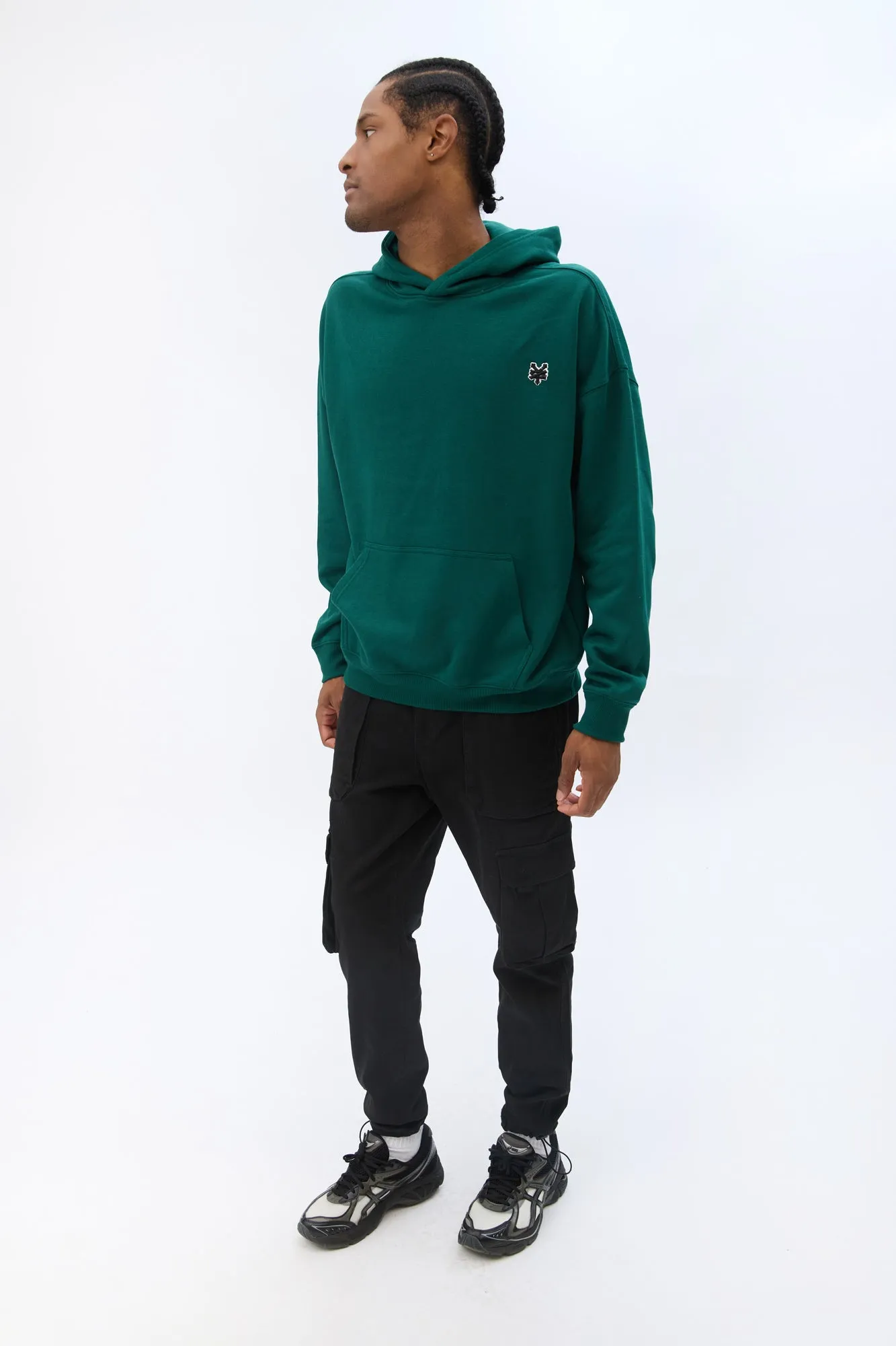 Zoo York Mens Solid Popover Hoodie
