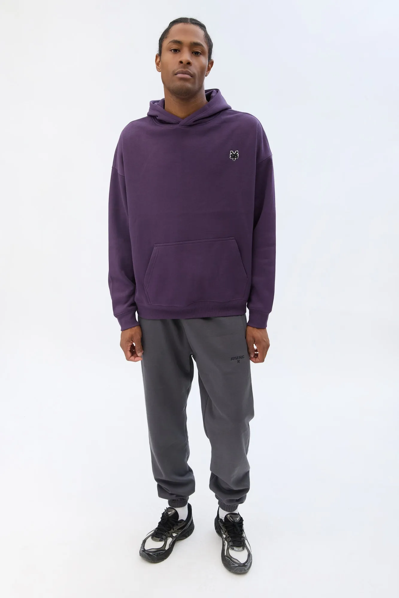 Zoo York Mens Solid Popover Hoodie
