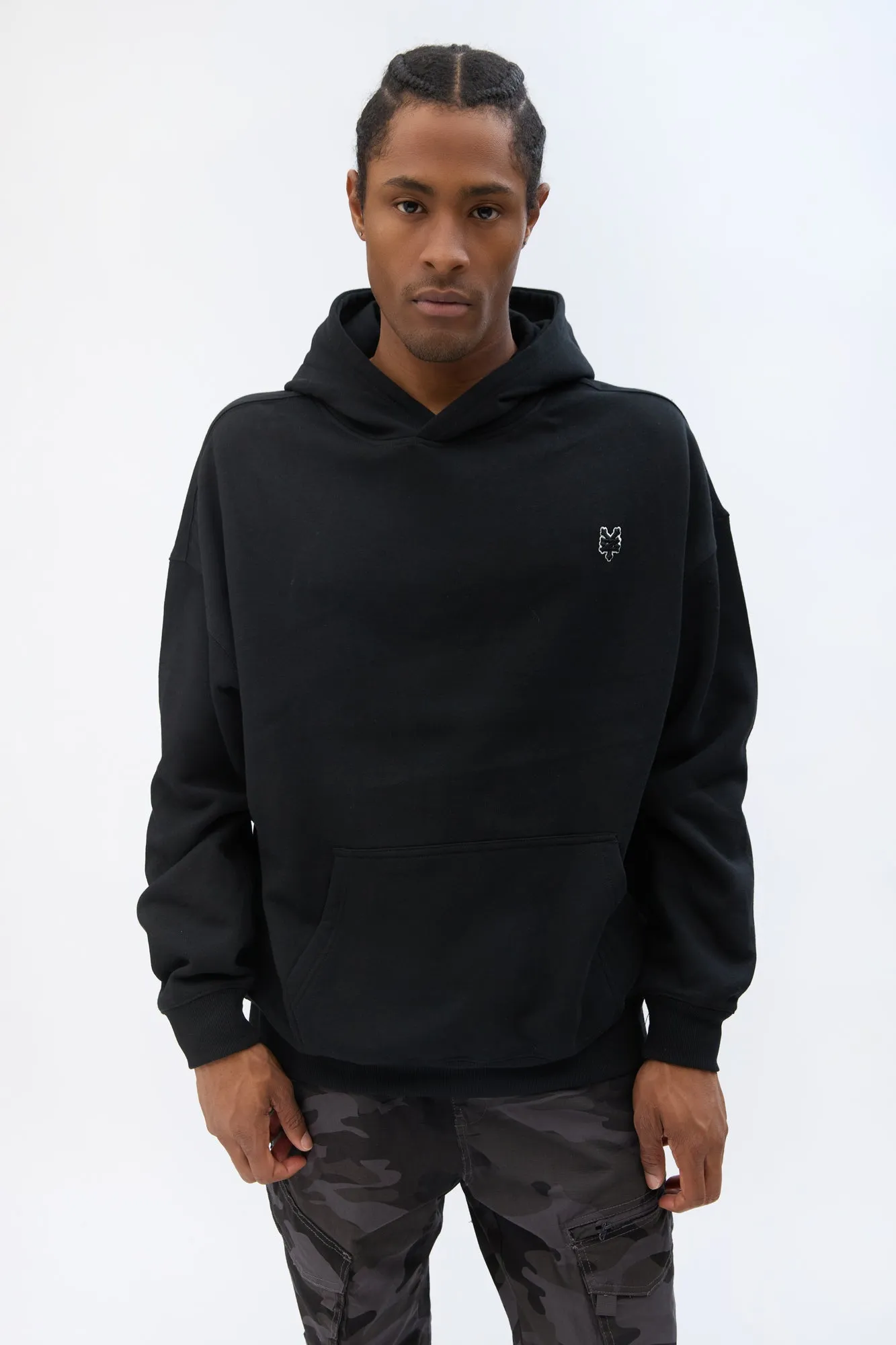 Zoo York Mens Solid Popover Hoodie