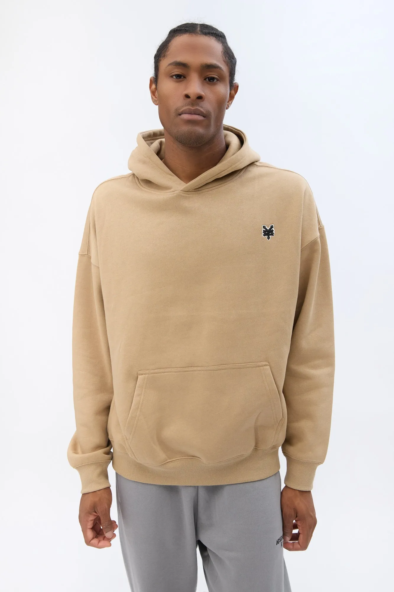Zoo York Mens Solid Popover Hoodie