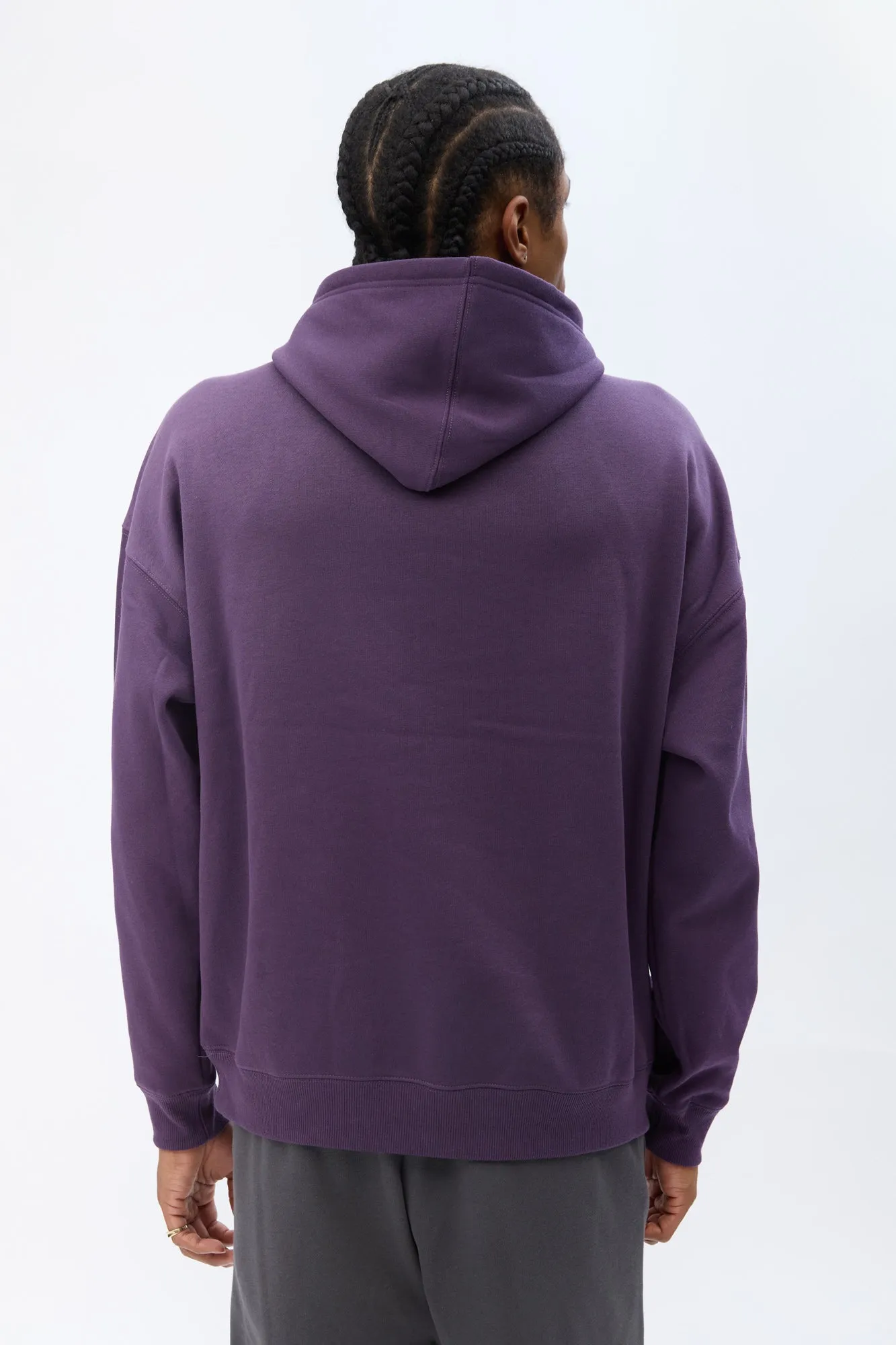 Zoo York Mens Solid Popover Hoodie