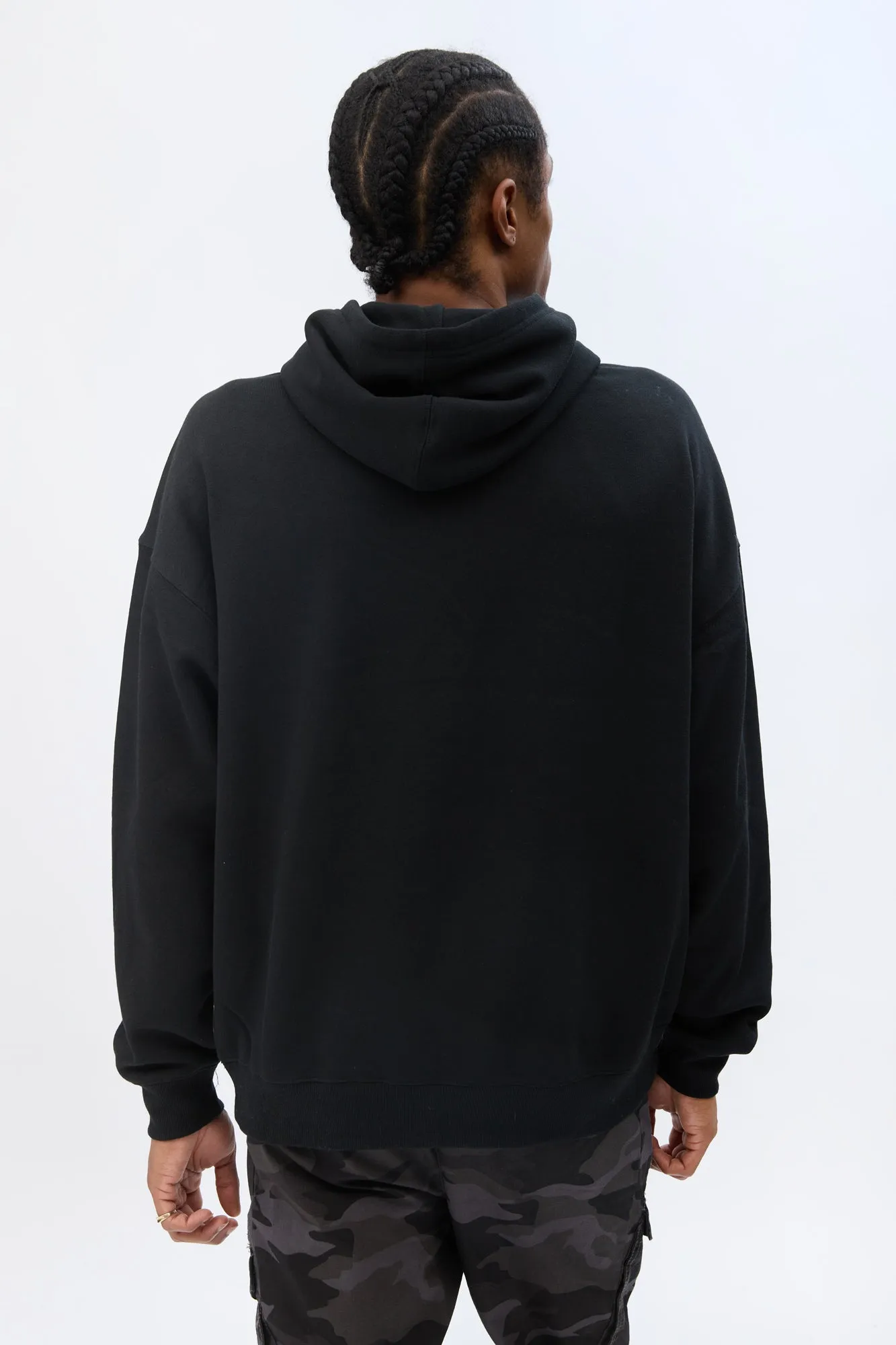 Zoo York Mens Solid Popover Hoodie