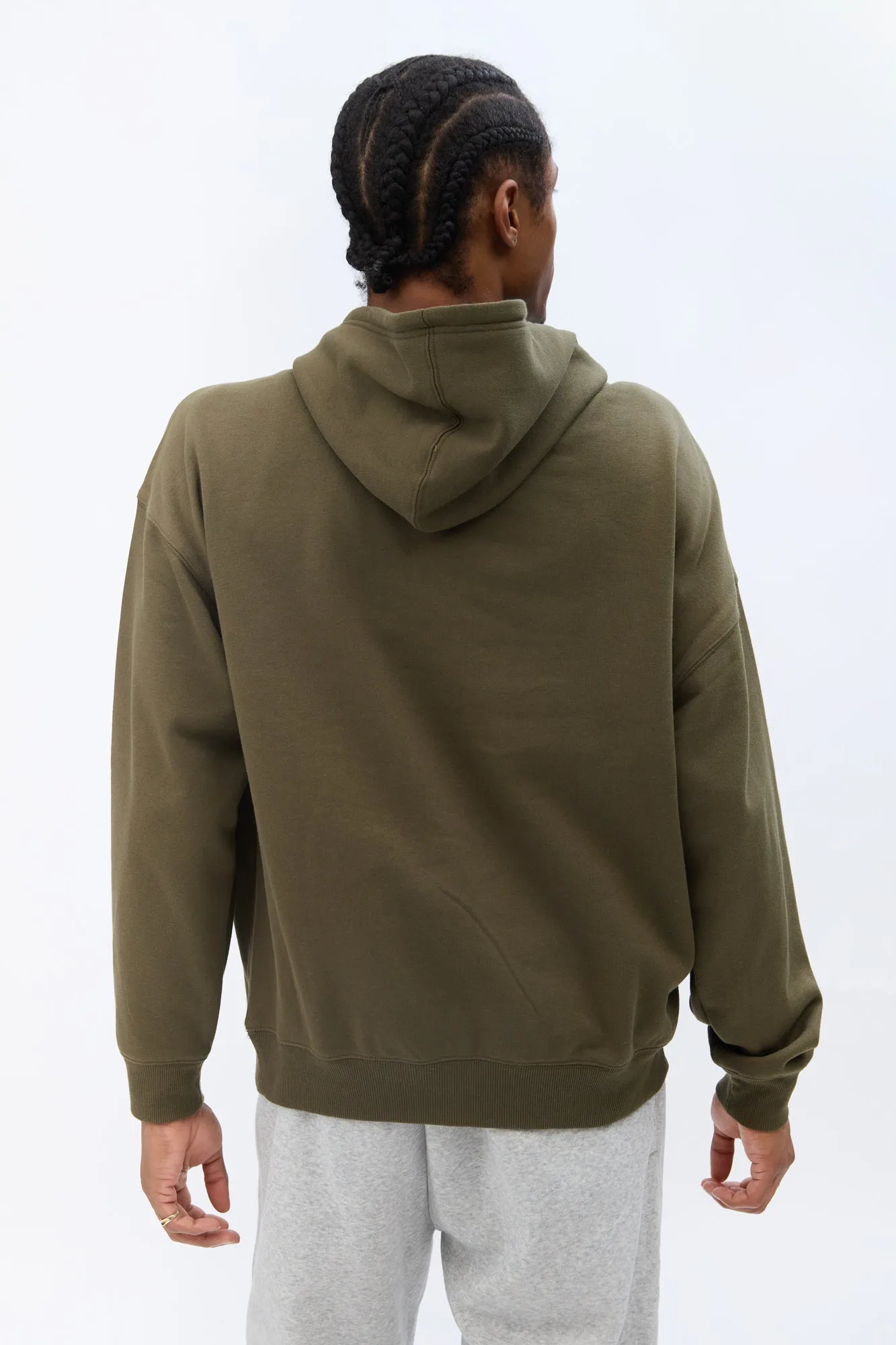 Zoo York Mens Solid Popover Hoodie