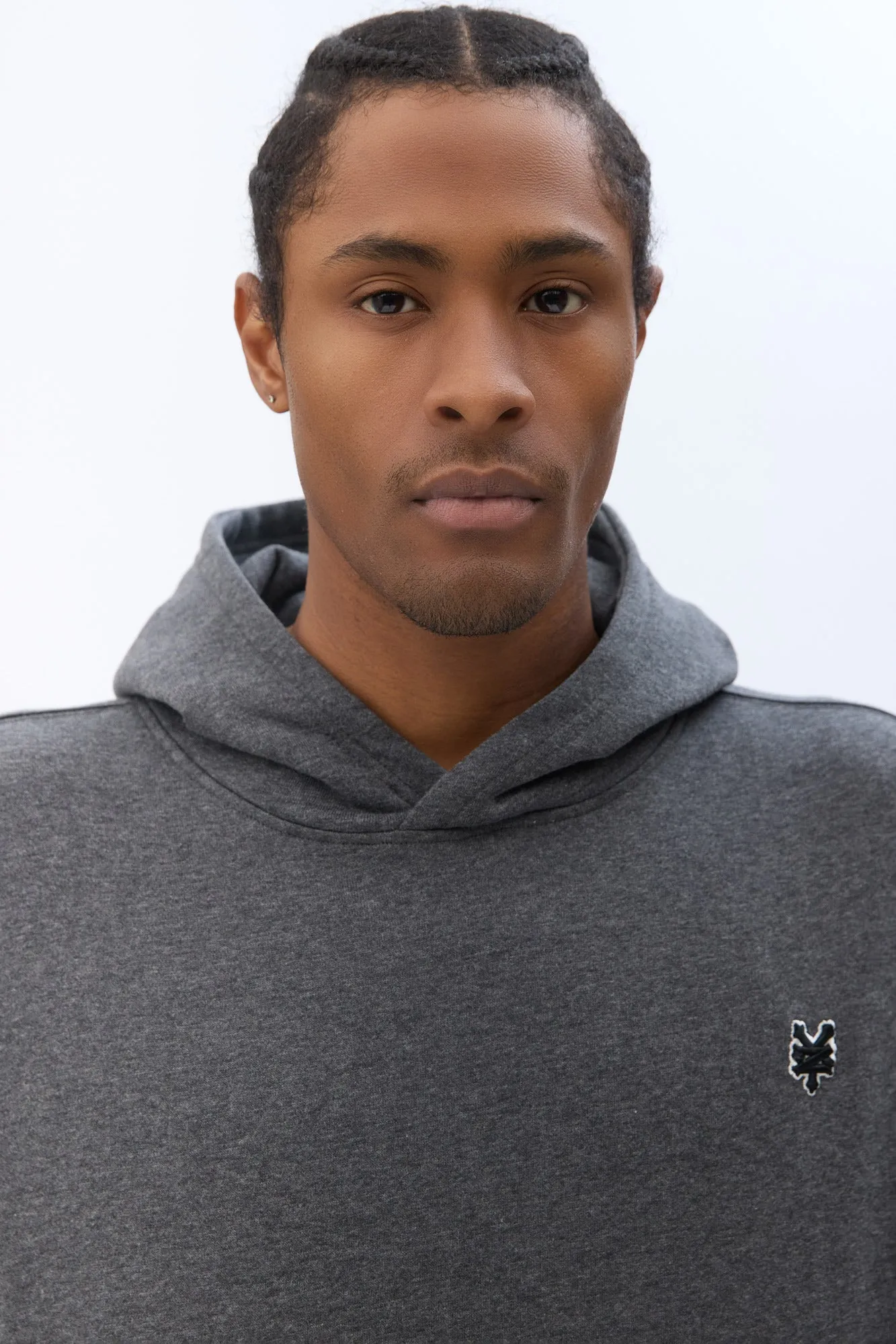 Zoo York Mens Solid Popover Hoodie
