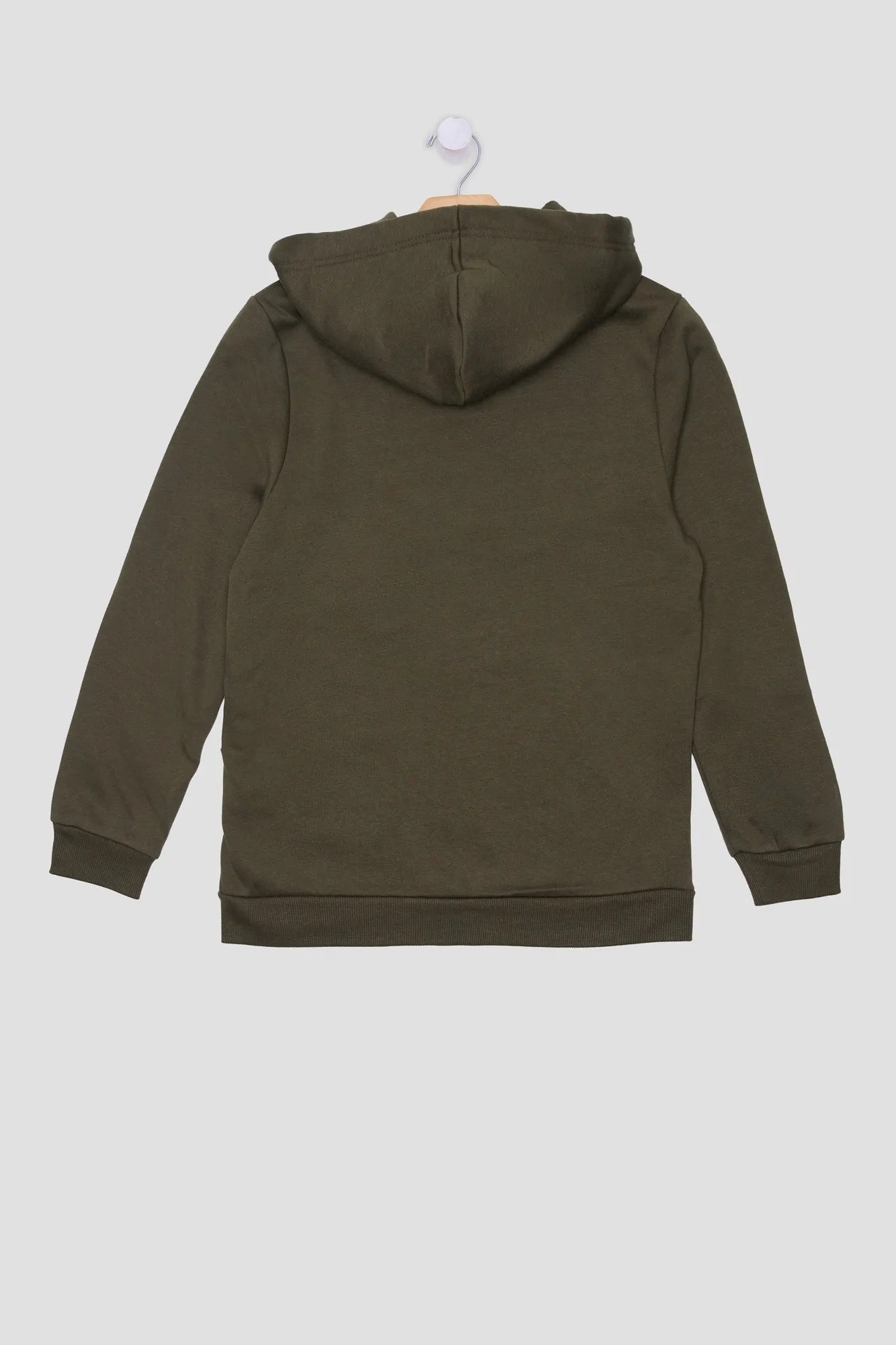Zoo York Youth Embroidered Logo Zip-Up Hoodie